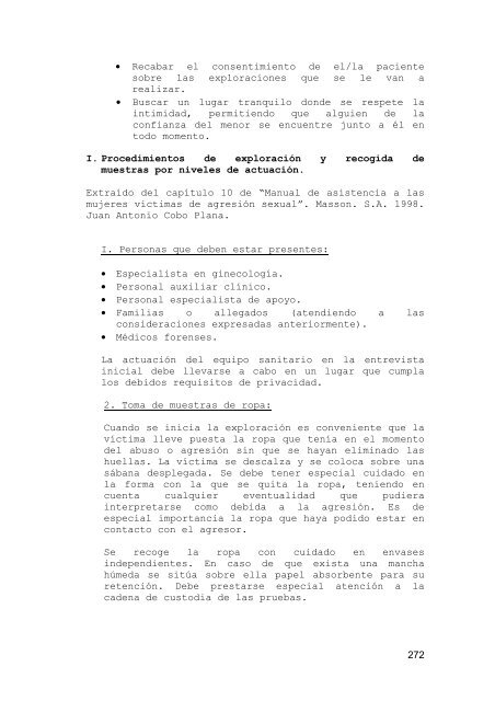 Abuso sexual infantil: Manual de formaciÃ³n para profesionales - Amuvi