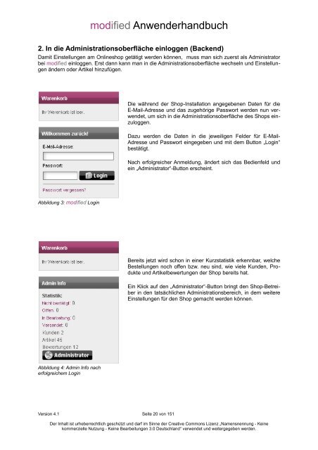 Download Anwenderhandbuch 4.1 - modified eCommerce ...