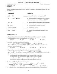 Quiz-Thermochemistry I-02-03.pdf - Savita Pall and Chemistry