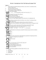 Plant-Animal Cell - Savita Pall and Chemistry