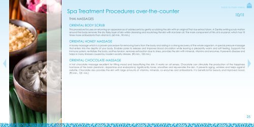 Download Spa brochure PDF - Hotel Savoy Westend