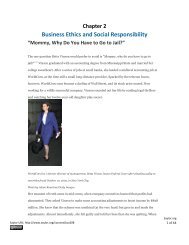 Chapter 2 Business Ethics and Social Responsibility - Saylor.org
