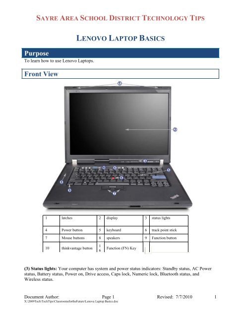 Lenovo laptop 2024 battery status indicator