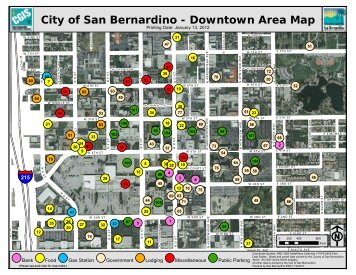 Downtown Area Map - San Bernardino Superior Court