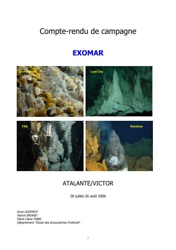exomar - Station Biologique de Roscoff
