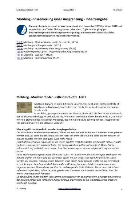 Ausgrenzung Und Rangdynamik Newsletter Schulpsychologie
