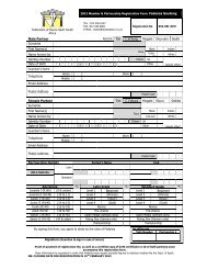 Membership/Partnership Registration Form - FEDANSA Gauteng