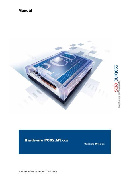 Hardware PCD2.M5xxx ManuÃƒÂ¡l - SBC-support