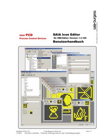 SAIA Icon Editor Benutzerhandbuch - SBC-support