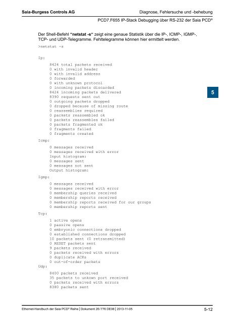 Ethernet fÃ¼r die Saia PCDÂ® Serie - SBC-support