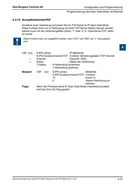 Ethernet fÃ¼r die Saia PCDÂ® Serie - SBC-support