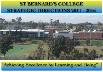 Download the PDF - St Bernard's College