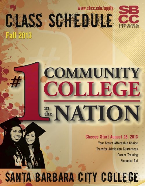 fall 2013 schedule for download - Santa Barbara City College