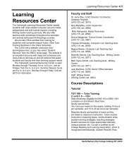 Learning Resources Center - Santa Barbara City College