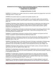 resolution - Washington State Board of Education