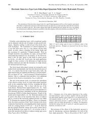 Electronic States in n-Type GaAs Delta-Doped Quantum Wells ...
