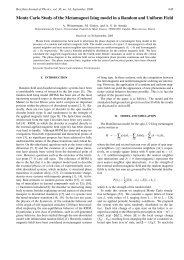 Monte Carlo Study of the Metamagnet Ising model in a Random and ...