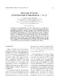 Electronic Structure of Substitutional 3D Impurities in $\gamma