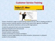 Customer Service Training