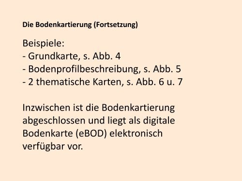 Fortsetzung: Geschichte der Erhebung von Bodendaten in ÃƒÂ–sterreich