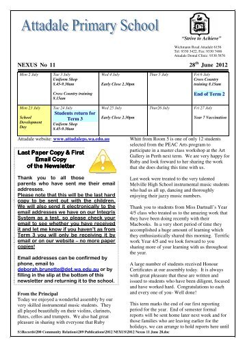 NEXUS No 11 28 June 2012 Last Paper Copy Paper Copy Paper ...