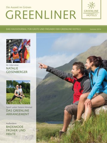 GreenLiner Magazin Sommer 2014