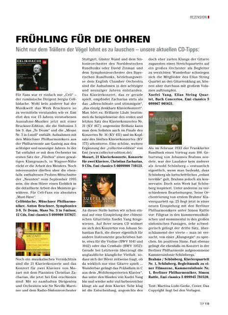 2012-01 | Frühjahr: TOP Magazin Dortmund