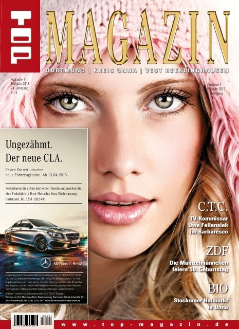 2013-01 | Frühjahr: TOP Magazin Dortmund