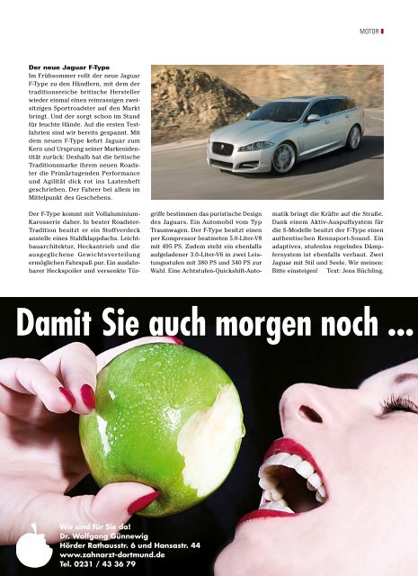 2013-01 | Frühjahr: TOP Magazin Dortmund