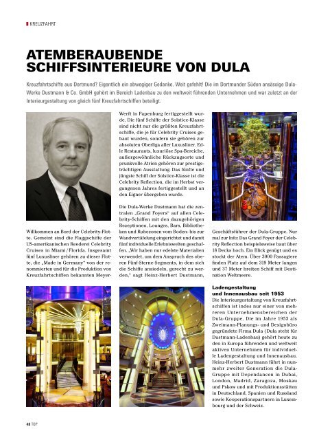 2013-01 | Frühjahr: TOP Magazin Dortmund
