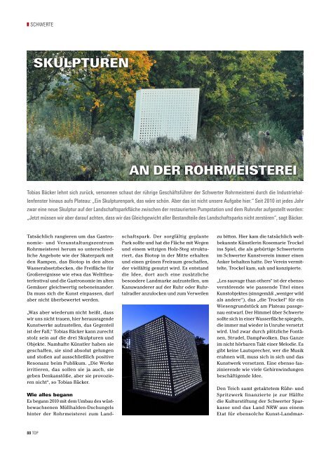 2013-01 | Frühjahr: TOP Magazin Dortmund