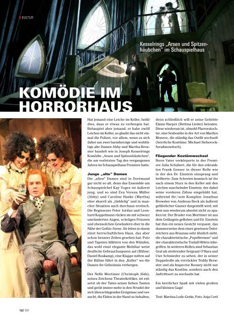 2013-01 | Frühjahr: TOP Magazin Dortmund