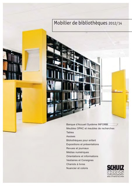 Mobilier de bibliothÃƒÂ¨ques 2012/14 - Schulz Speyer