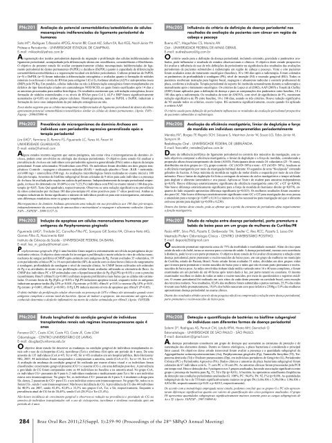 Brazilian Oral Research - Sociedade Brasileira de Pesquisa ...