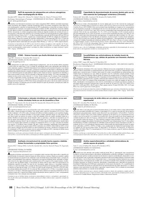 Brazilian Oral Research - Sociedade Brasileira de Pesquisa ...