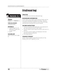 3.1 CrissCrossed Fungi Crosswords