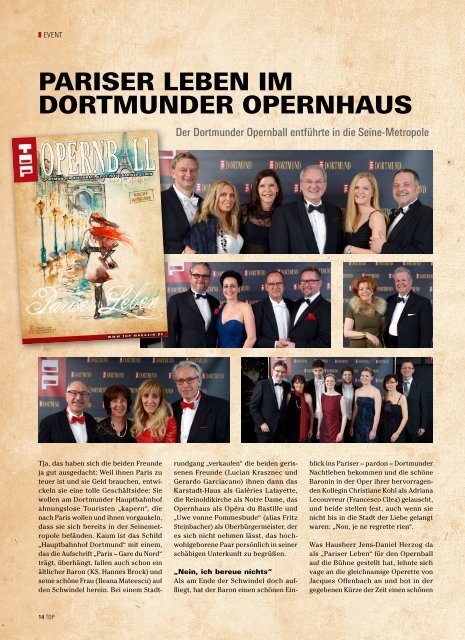 2014-01 | Frühjahr: TOP Magazin Dortmund