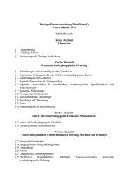 ThÃ¼ringer FÃ¶rderschulordnung (ThÃ¼rFÃ¶SchulO) - SBSZ - Jena ...