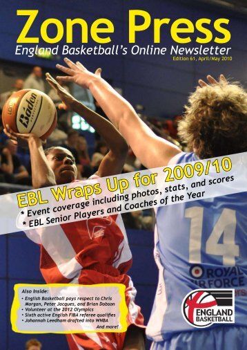 EBL Wraps Up for 2009/10 - England Basketball