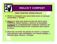 MULCH Y COMPOST