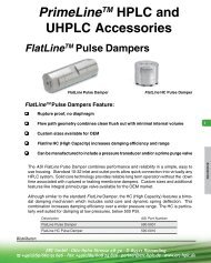 Pulse Dampers - ERC Gmbh