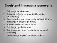 Vrste ekosistemov