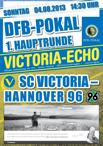 1. HAUPTRUNDE - SC Victoria Hamburg