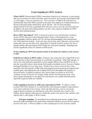 Grain Sampling for DON Analysis - U.S. Wheat and Barley Scab ...