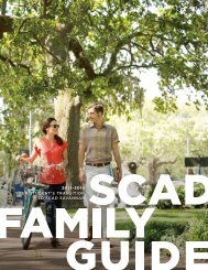 A Guide for Families PDF - Savannah College of Art and Design