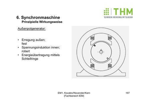 6. Synchronmaschine - IEM