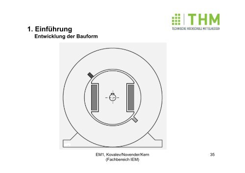 1. EinfÃƒÂ¼hrung Berechnung des magnetischen Kreises - IEM