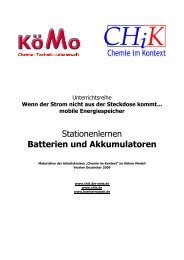 Stationenlernen Batterien und Akkumulatoren - Chik.die-sinis.de