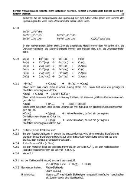 LernstraÃŸe Elektrochemie V1.9 (pdf) - Chik.die-sinis.de