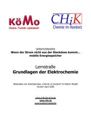 Lernstrasse Elektrochemie.pdf - Chik.die-sinis.de